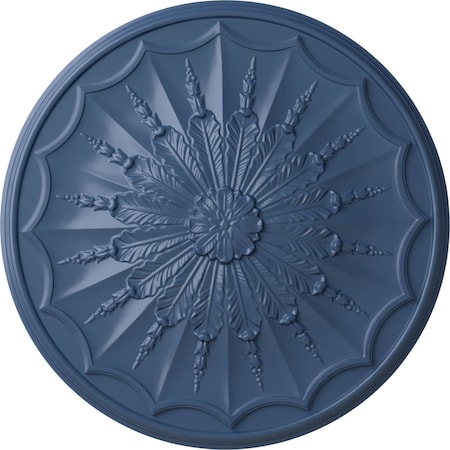 Ekena Millwork Artis Ceiling Medallion, Hand-Painted Americana, 27 1/8"OD x 2 5/8"P CM27ARAMF